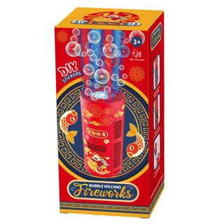 Machine de soufflage de bulles de feux d'artifice divers