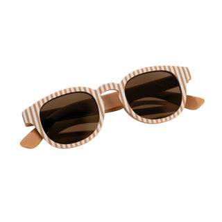 Lunettes de soleil Little Dutch rayures marron