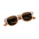 Lunettes de soleil Little Dutch rayures marron