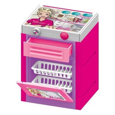 Dolu Barbie lave-vaisselle + son rose