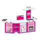 Dolu Barbie Speelkeuken + son rose