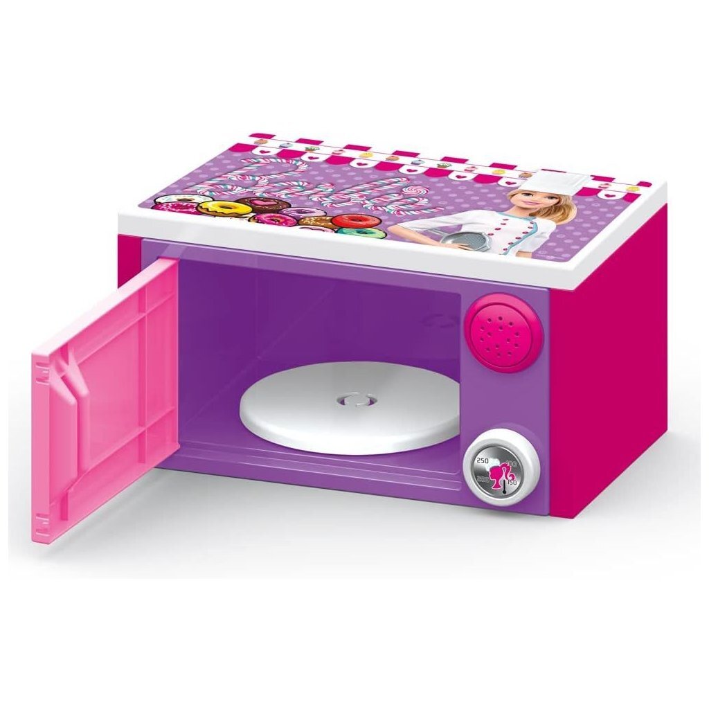 Dolu Barbie micro-ondes + son rose violet