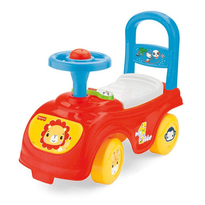 Fisher Price Walking Car + Horn Red Blue Yellow