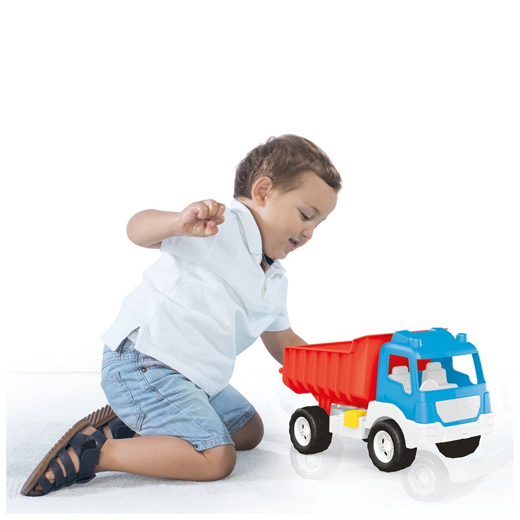 Dolu Fisher Price Kiepwagen Blanc Blue rouge