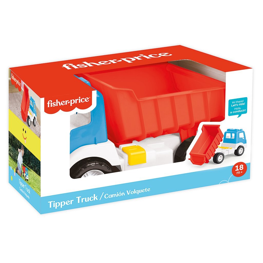 Dolu Fisher Price Kiepwagen Blanc Blue rouge