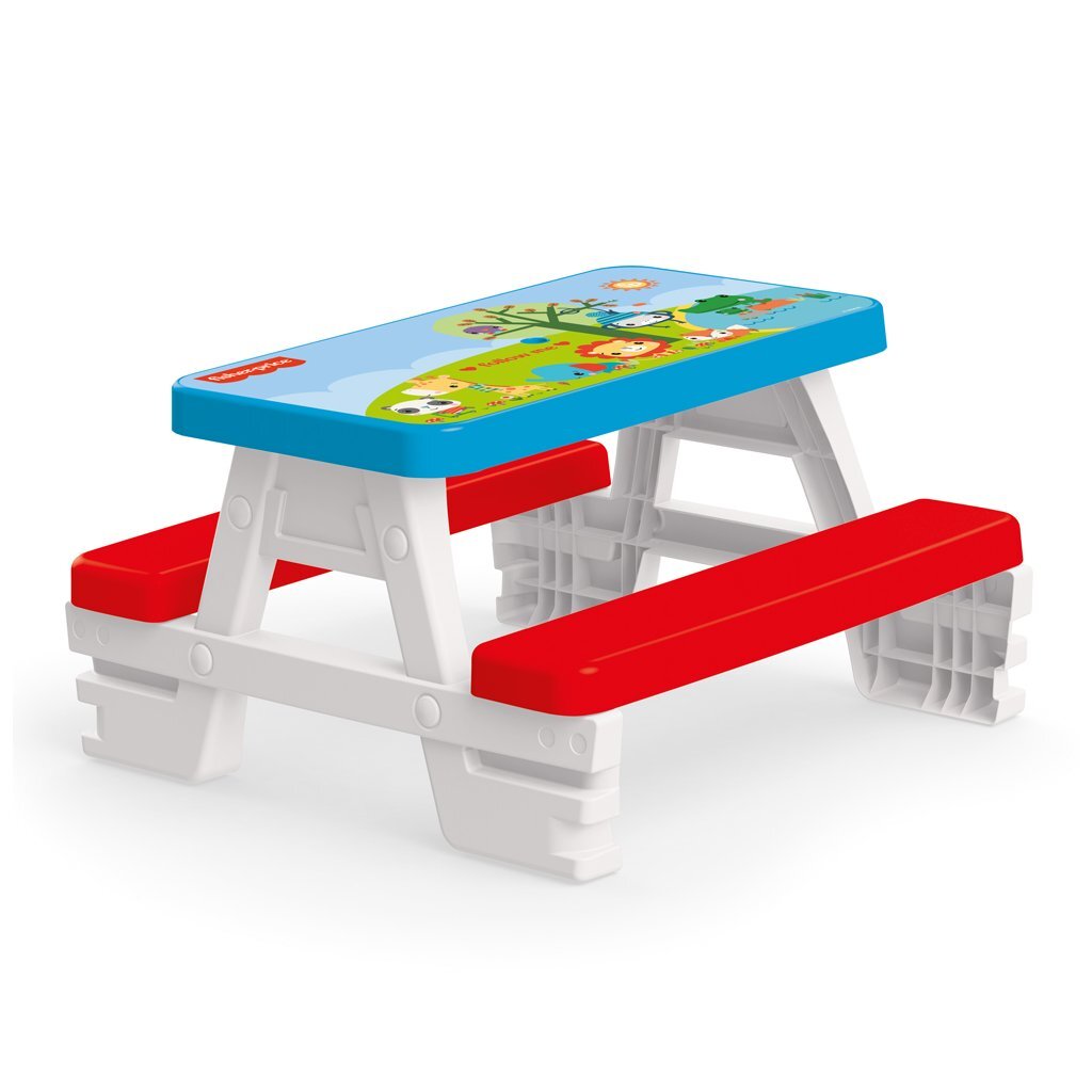 Dolu Fisher Prix Picnic Table rouge blanc rouge