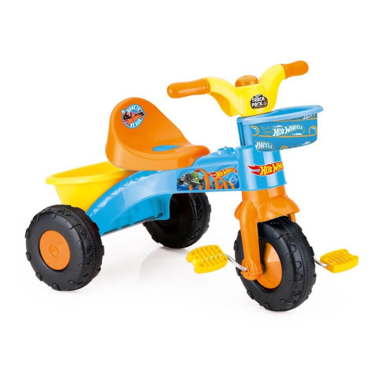Dolu Hot Wheels Tricycle + Sound 50x64x46 cm Orange Blue Jaune