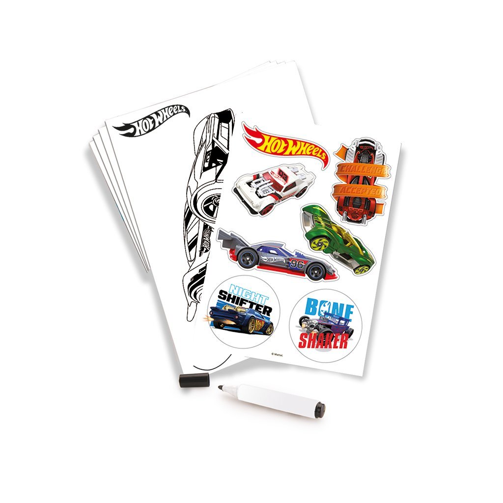 Dolu Hot Wheels Drawing Board Blue Orange