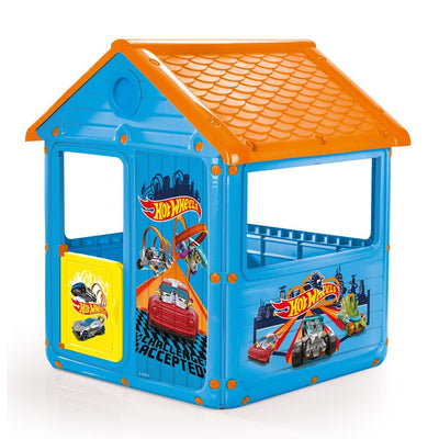 Dolu Wheels Hot Wheels Speelhuis 125x100x104 cm Orange bleu