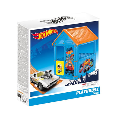 Dolu Wheels Hot Wheels Speelhuis 125x100x104 cm Orange bleu