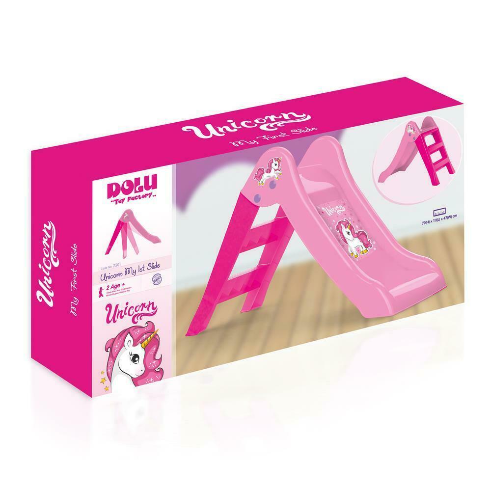 Dolu dolu ma première diapositive de licorne rose