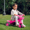 Tricycle Dolu Dolu Unicorn avec Push Bar Pink