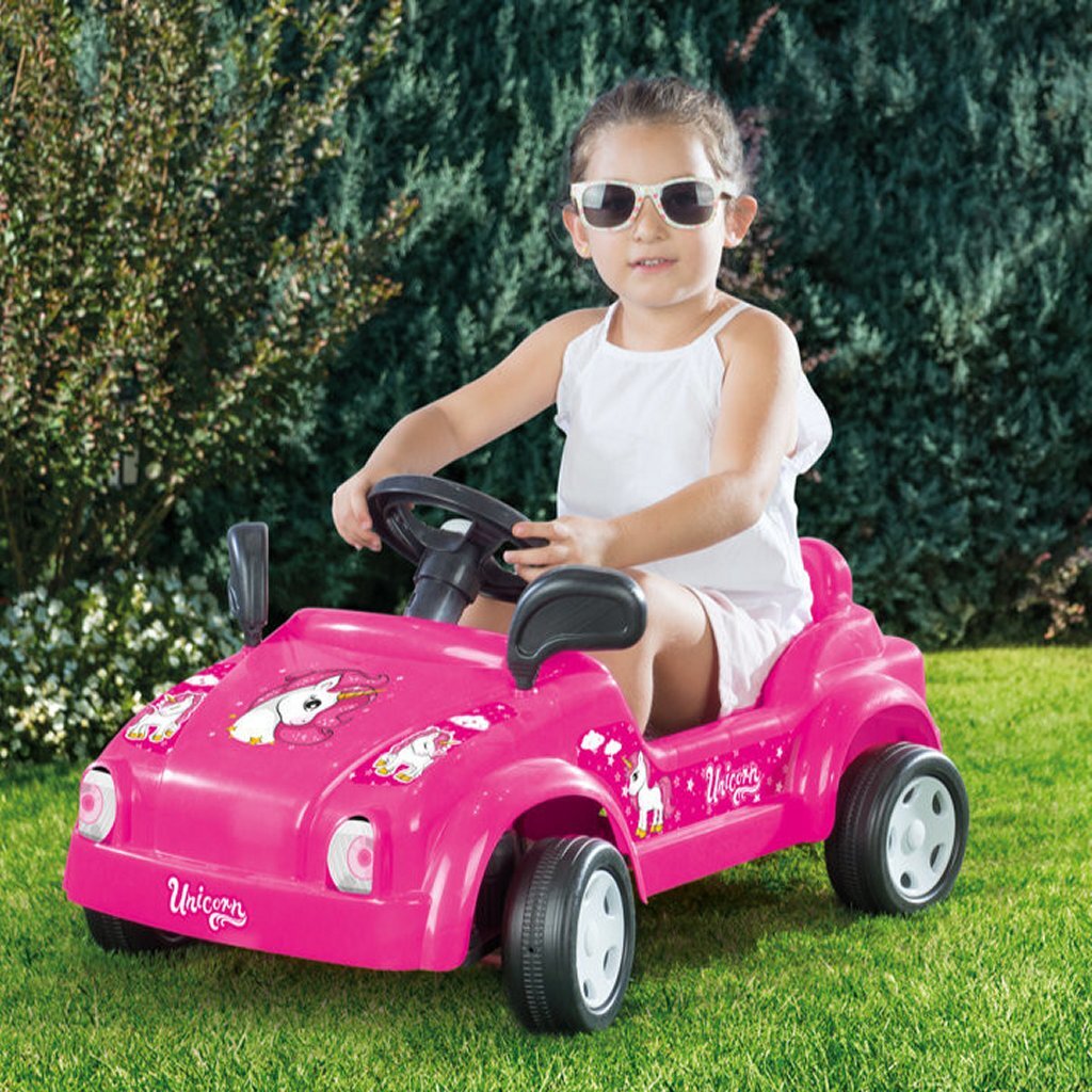 Dolu Dolu Dolu Unicorn Pedal Car Pink