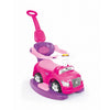 Dolu Dolu Unicorn Walking Car avec Push Bar Pink