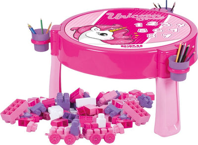 Table des activités de la licorne Dolu Dolu, y compris 100 blocs