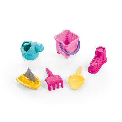 Dolu Sand-Water Table + Accessoires Rose blanc
