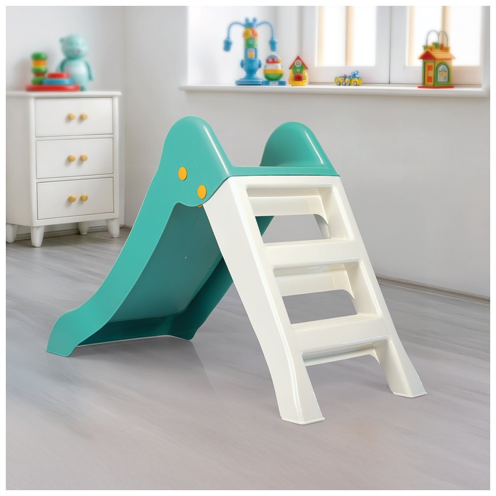 Dolu Slide 70.5x117x48.5 cm vert blanc