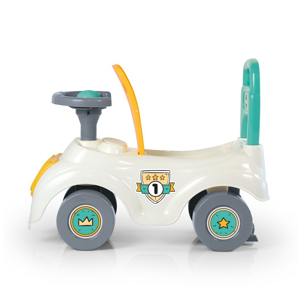 Dolu Walking Car White Green Yellow