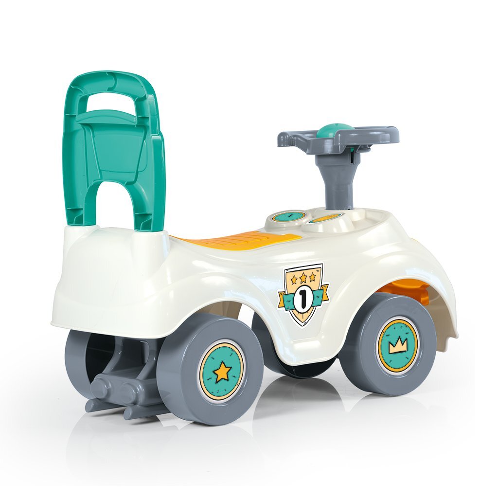 Dolu Walking Car White Green Yellow