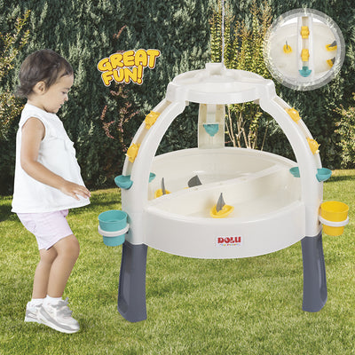 Dolu Dolu 2674 Fountain Sand Wtertafel avec accessoires Gris blanc