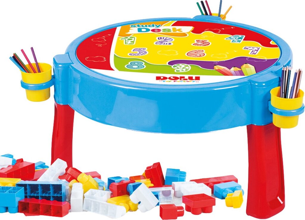 Table d’activités Dolu dolu comprenant 100 blocs