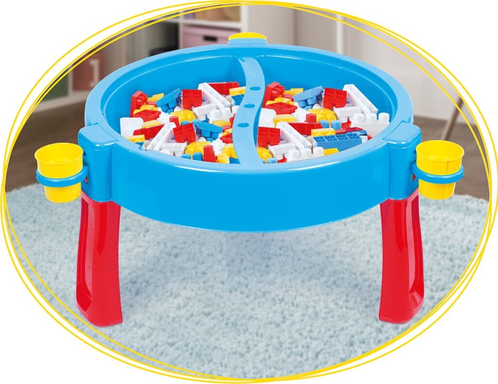 Table d’activités Dolu dolu comprenant 100 blocs
