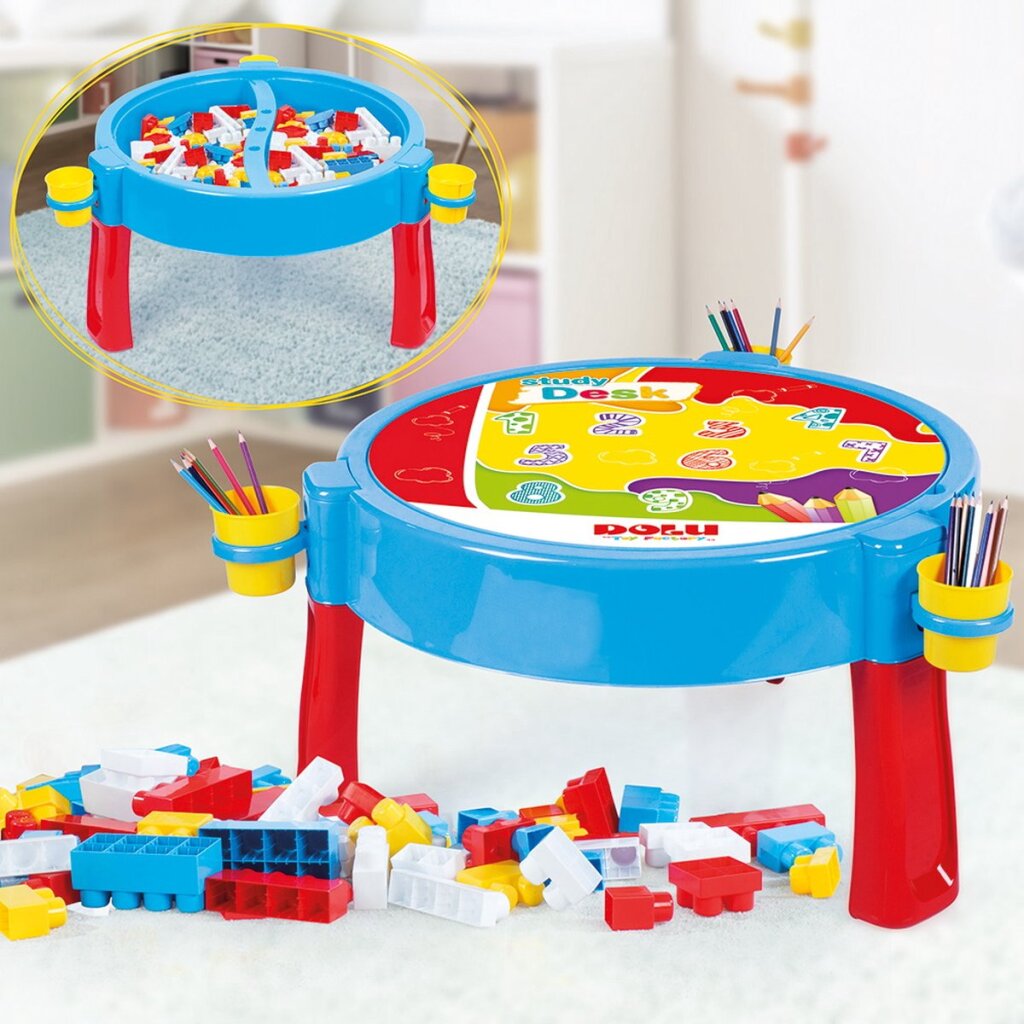 Table d’activités Dolu dolu comprenant 100 blocs