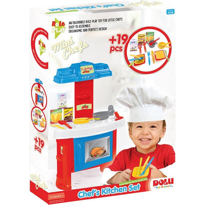 Dolu dolu chef #039;s cuisine jouet cuisine 19 pièces