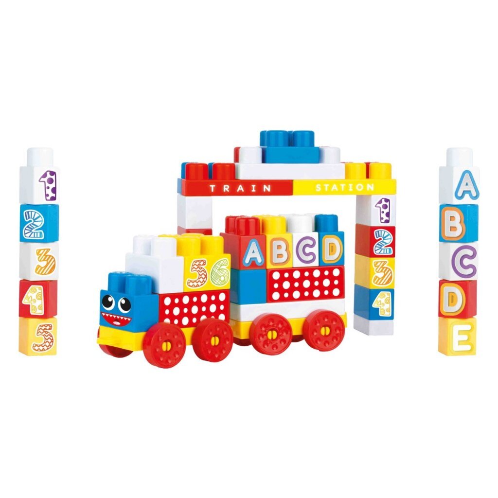 Dolu dolu train à blocs de 50 blocs