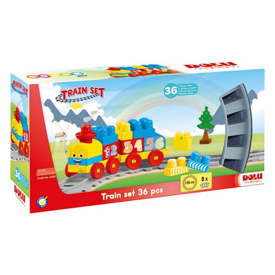 Dolu Dolu Block Train 36 pièces
