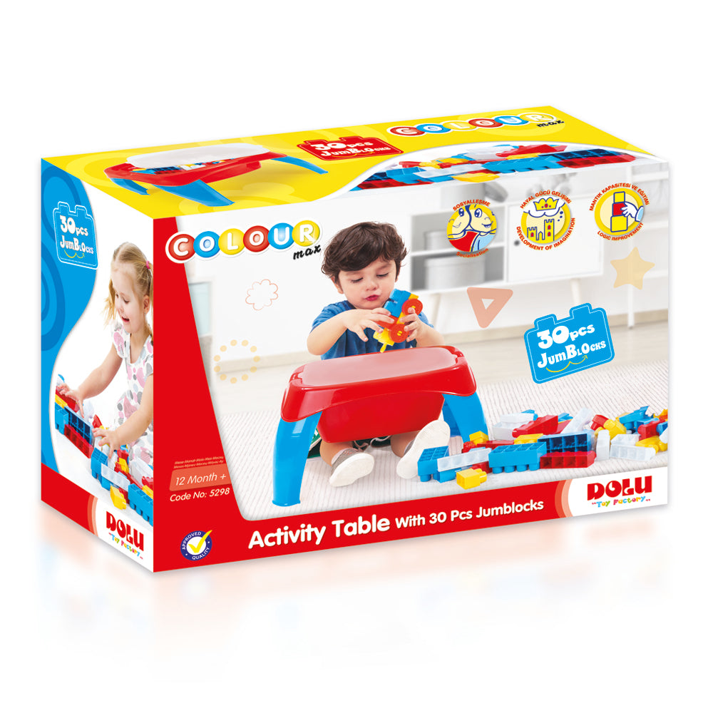 Dolu Dolu 5298 Tableau d'activités avec 30 blocs