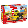 Dolu Dolu Bouwtruck avec accessoires 40 pièces