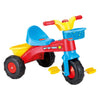 Dolu Dolu mon premier tricycle avec barre de poussée 90x45x84 cm jaune rouge