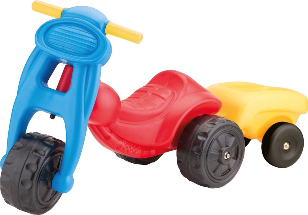 Tricycle Dolu Dolu avec remorque