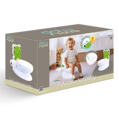Dolu Mot Educational of Frog + Sound White Green