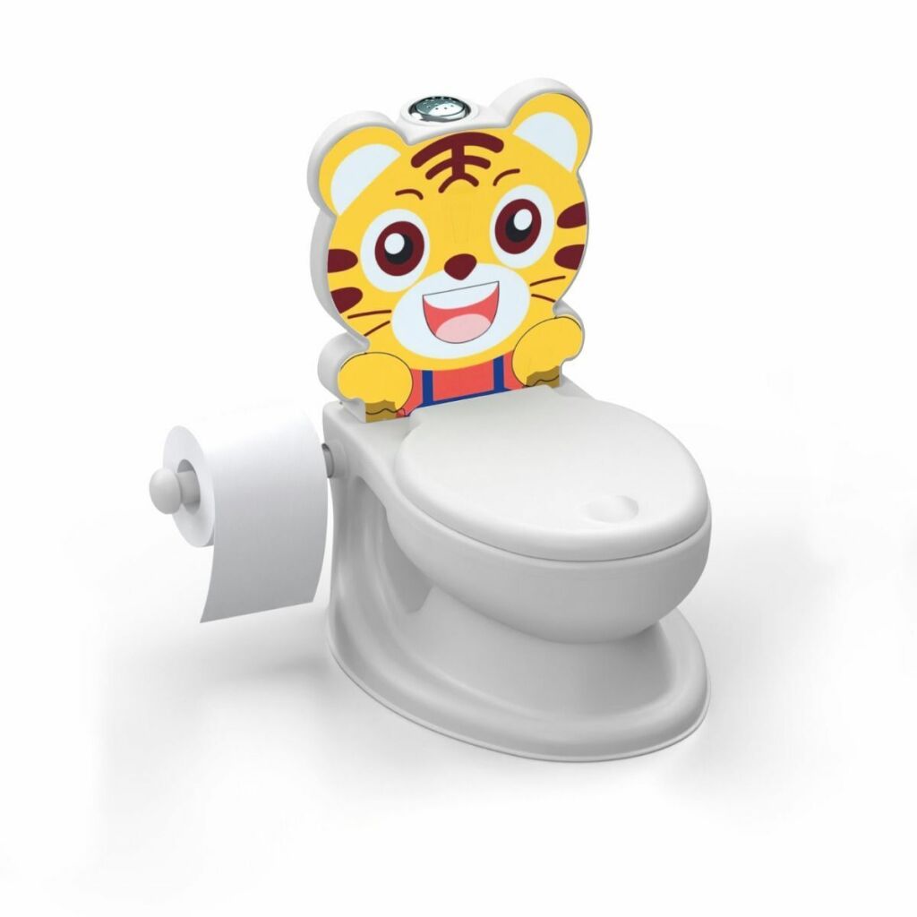 Dolu Educational Jar Tiger + Sound Yellow Blanc