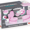 Dolu Dolu Toilet pour enfants éducatifs avec du son rose