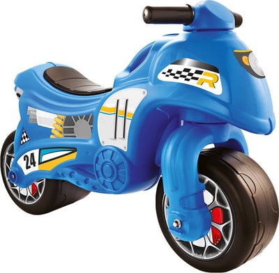 Dolu Dolu mon premier moteur de course bleu
