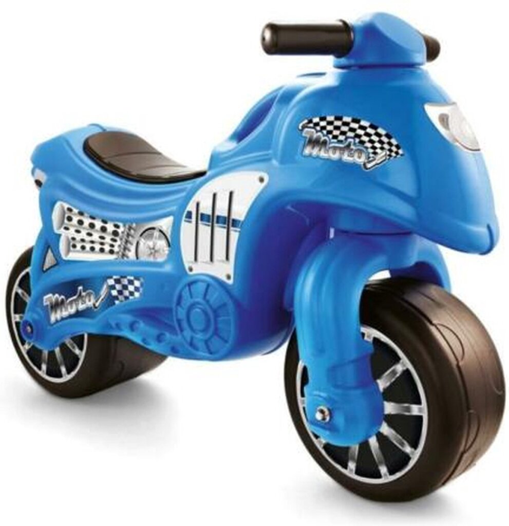 Dolu Dolu mon premier moteur de course bleu