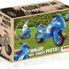 Dolu Dolu mon premier moteur de course bleu