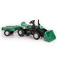 Excavatrice de tracteur à pédale Dolu Dolu + Green de remorque