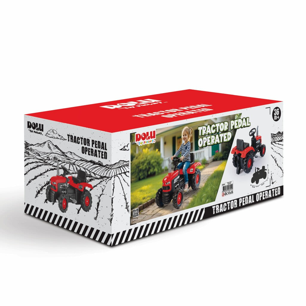 Dolu Dolu Kinder Tractor pédale opéré