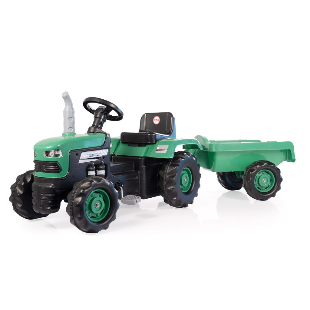 Tracteur Dolu avec corne de remorque Groene noir