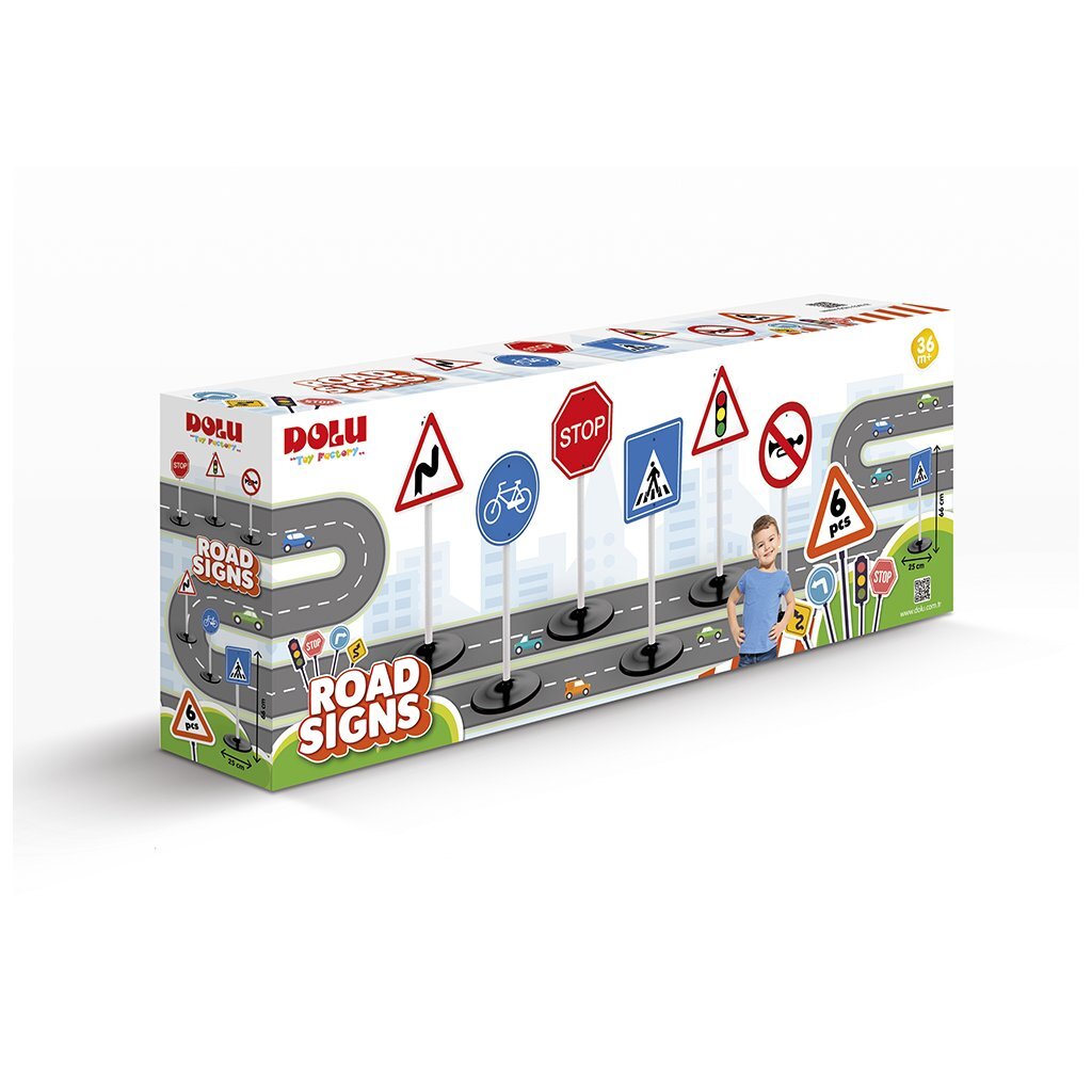 Dolu Traffic signe 6 pièces