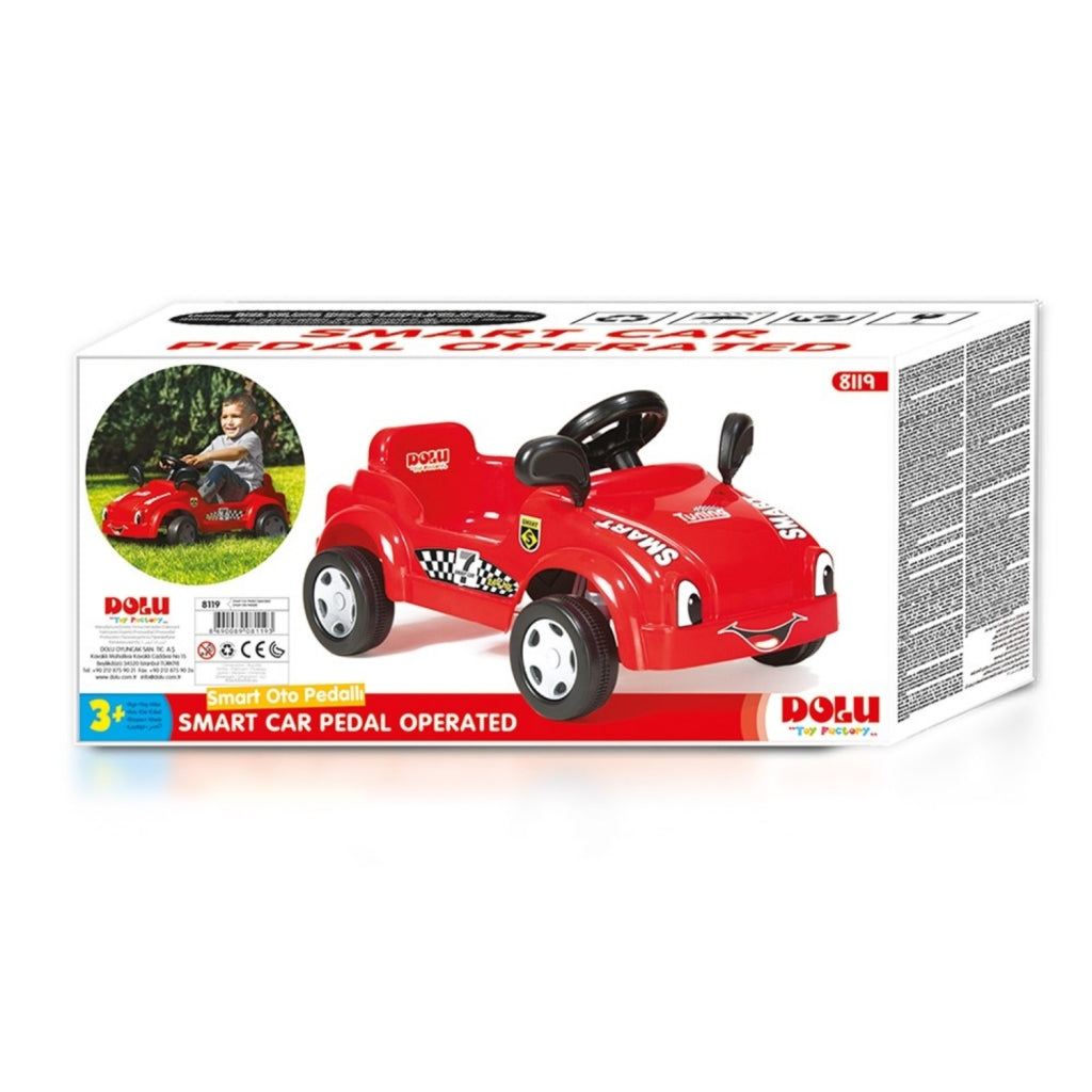 Dolu Dolu Car trapauto 42x79x49 cm rouge