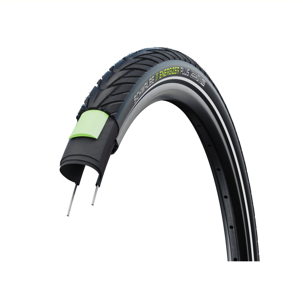 Schwalbe Energizer Plus Green Guard 50-622 (28x2,00) Réflex noir