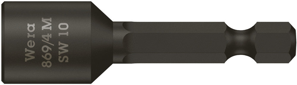 Wera 869 Embout à douille 4 m, magnétique, 11,0 x 50 mm - 1 pièce(s) - 05060426001