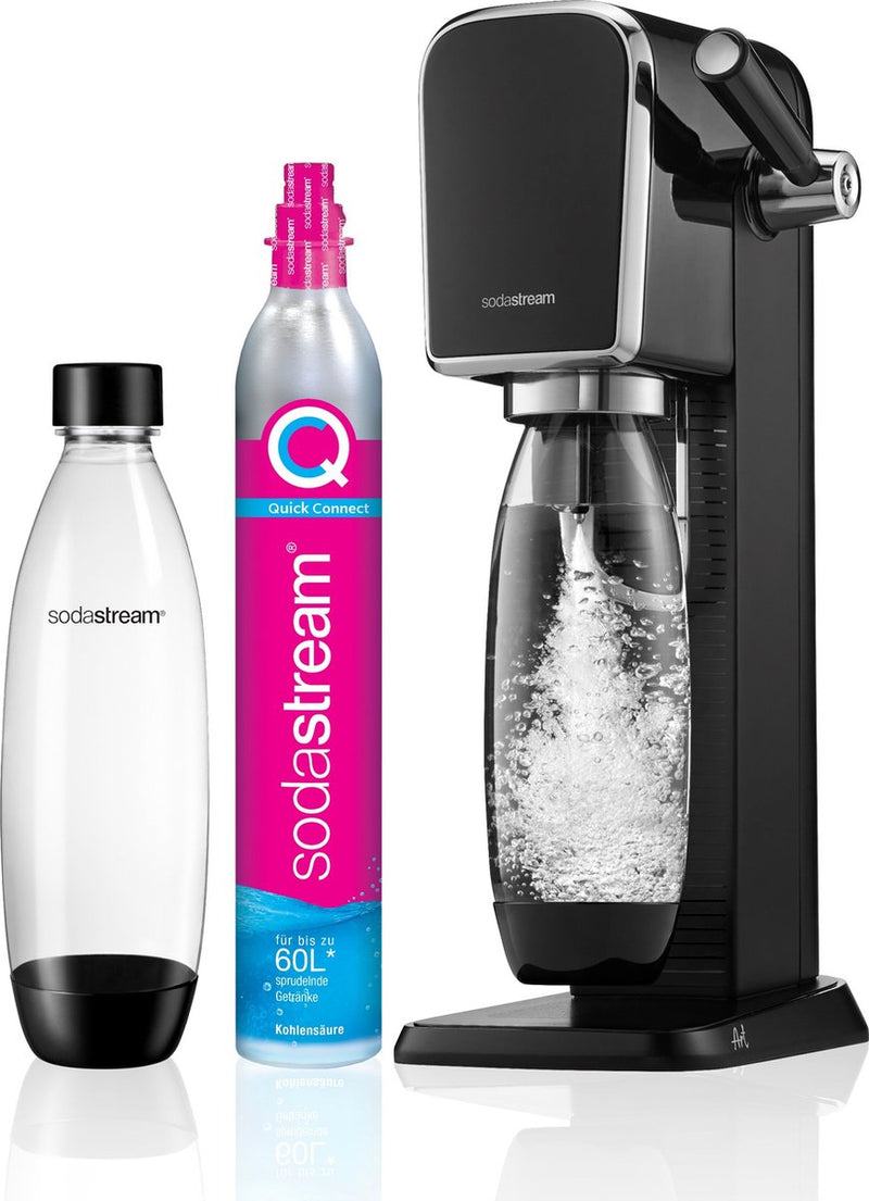 Machine à eau gazeuse Sodastream art noir