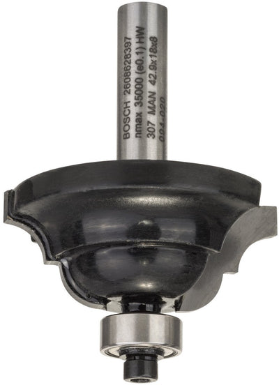 Bosch - coupe-panneaux d 8 mm, r1 6,3 mm, l 15 mm, l 18 mm, g 60 mm