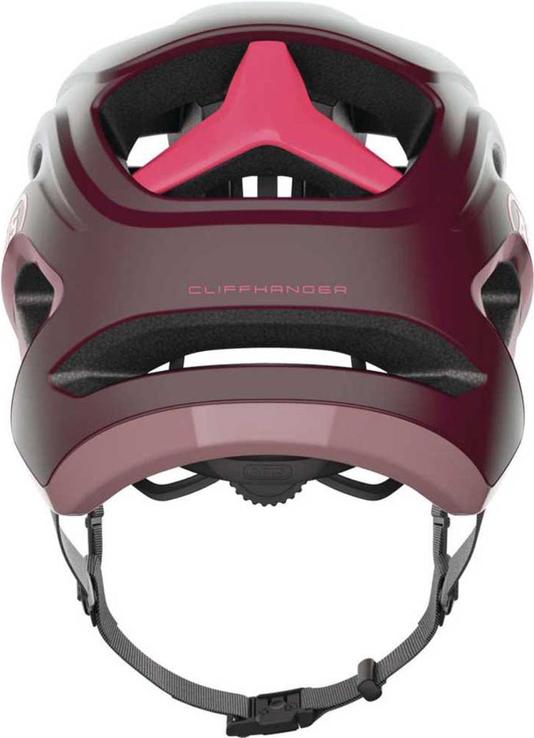 Abus fahrradhelm vtt cliffhanger 67240-wildberry rouge-m